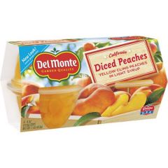 Del Monte Diced Peaches